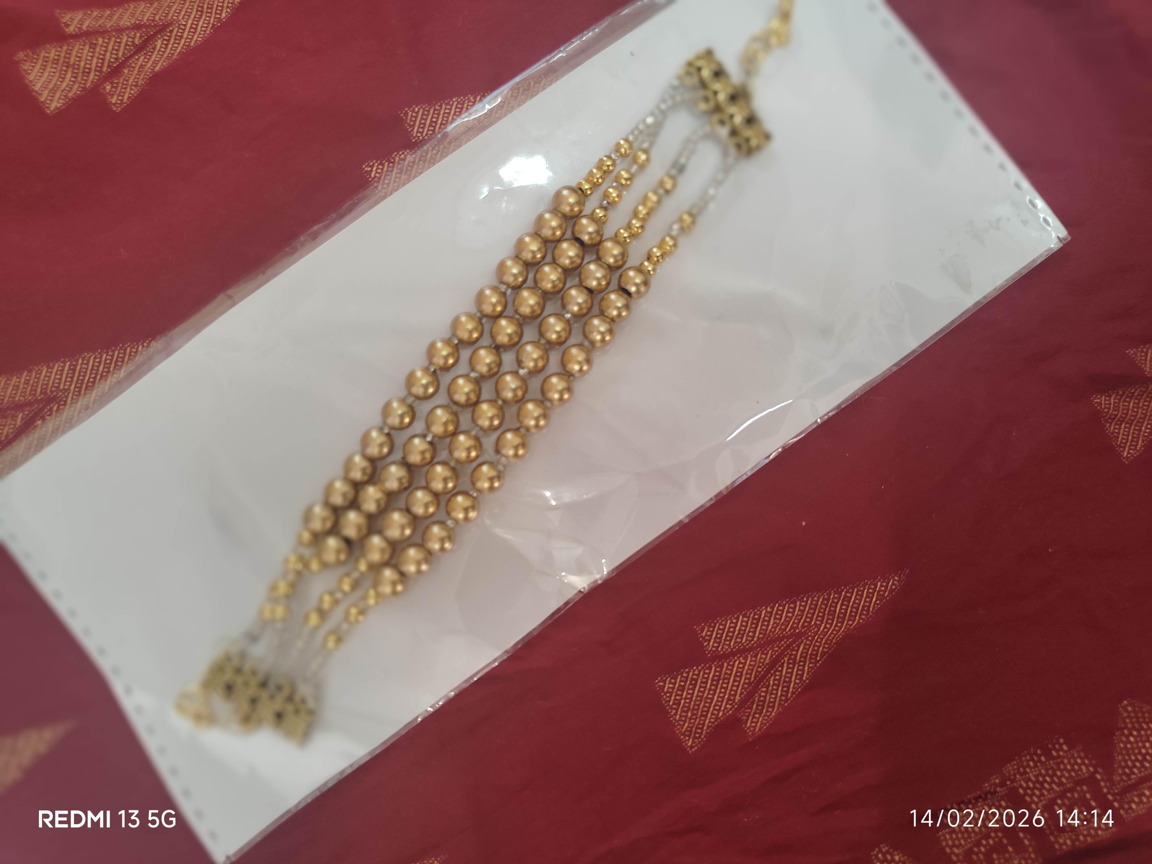 Golden bracelet 